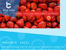 Tablet Screenshot of bluecube.co.ug